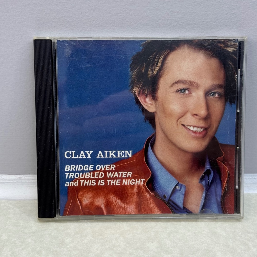 Clay Aiken: Bridge Over Troubled Water and This Is The Night (CD Single 2003)